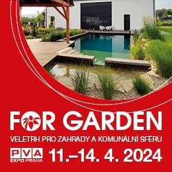 Navštivte nás na jarním veletrhu FOR GARDEN 2024!
