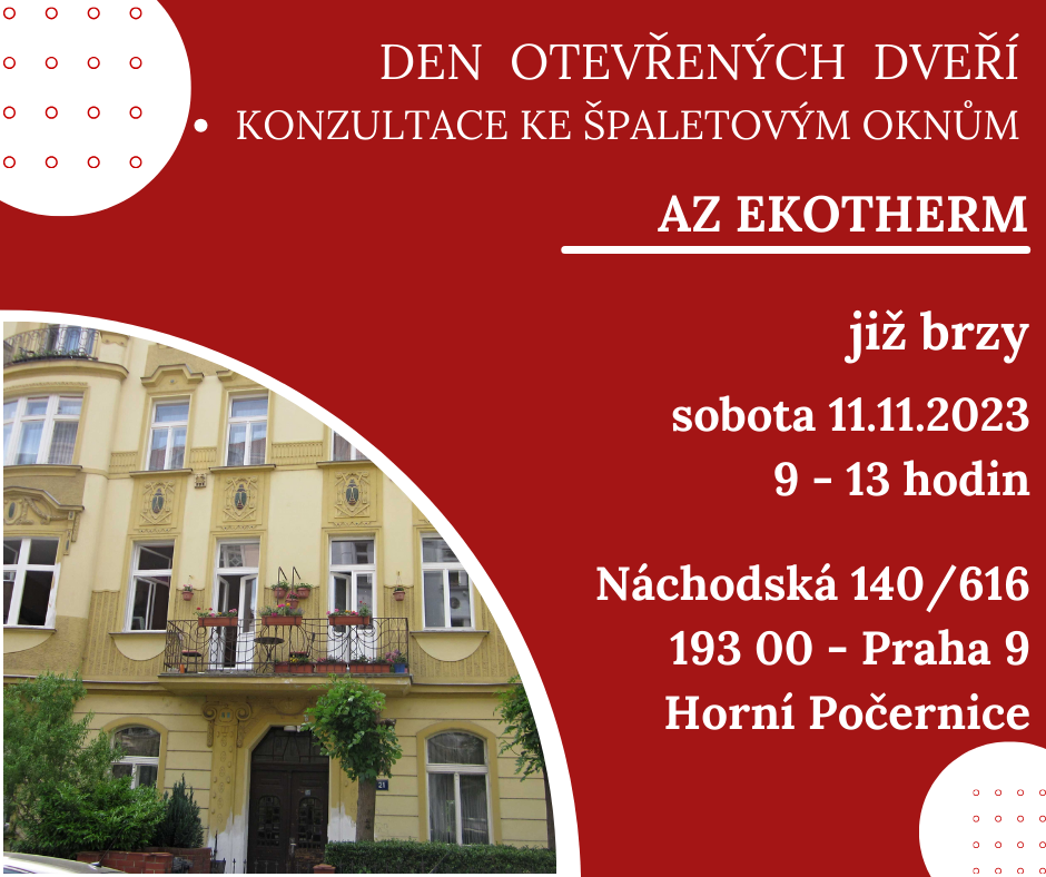 Navštivte nás v rámci dne oteřených dveří v sobotu 11.11.2023 v Horních Počernicích!